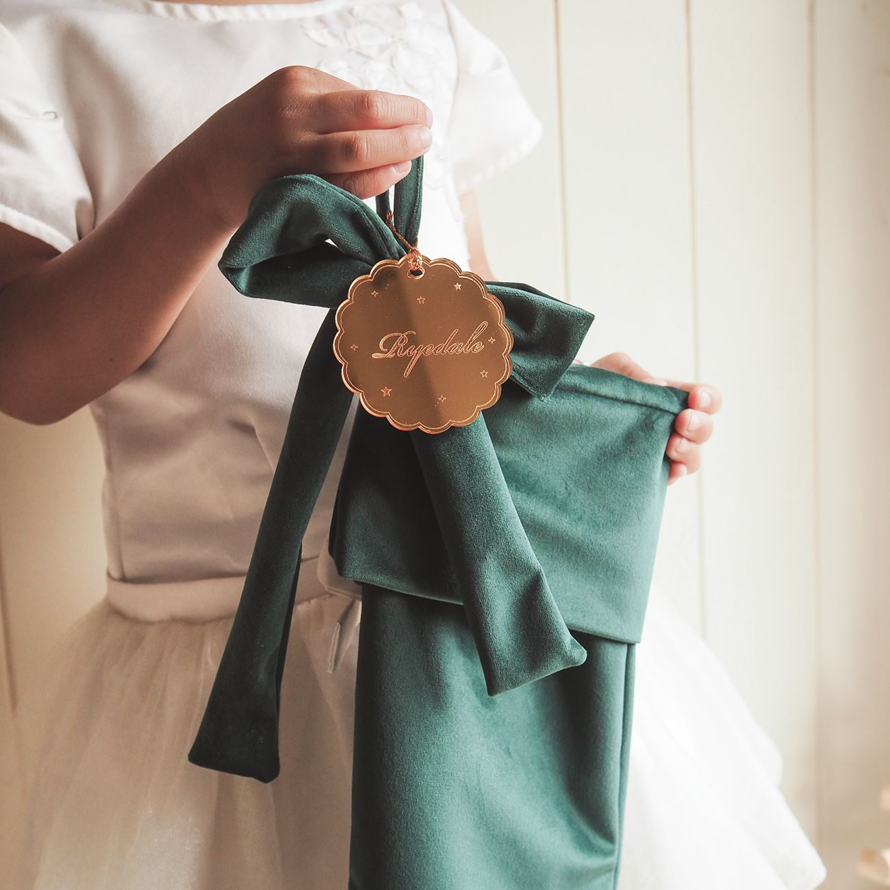 Stocking Tag - Scallop