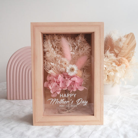 Mothers Day Dried Flower Box - Great Gift for Mothers Day