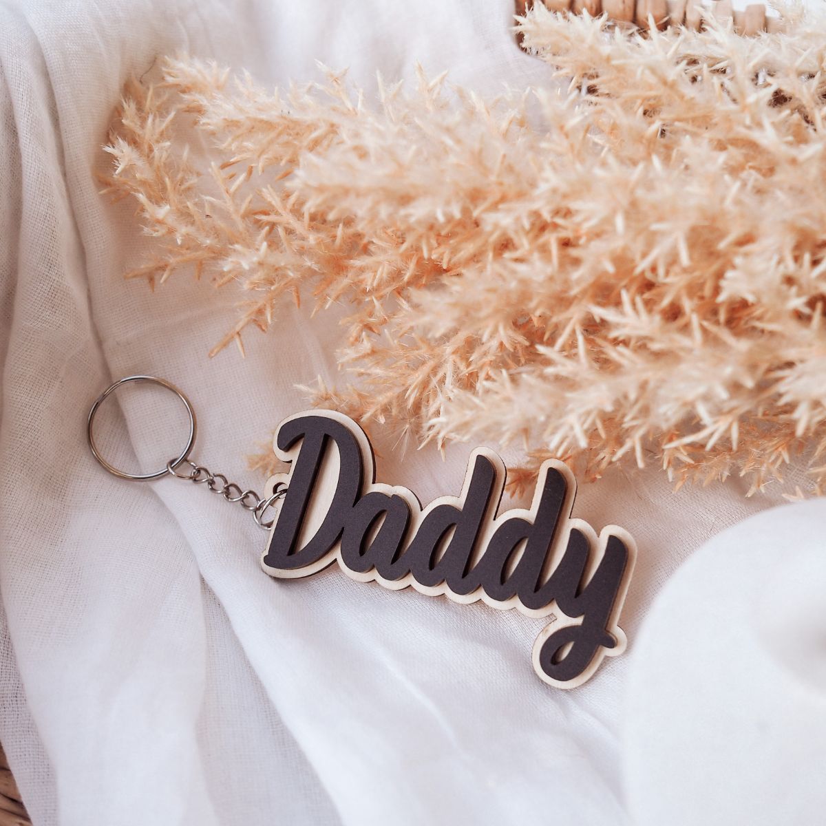 Personalised Father's Day Keychain