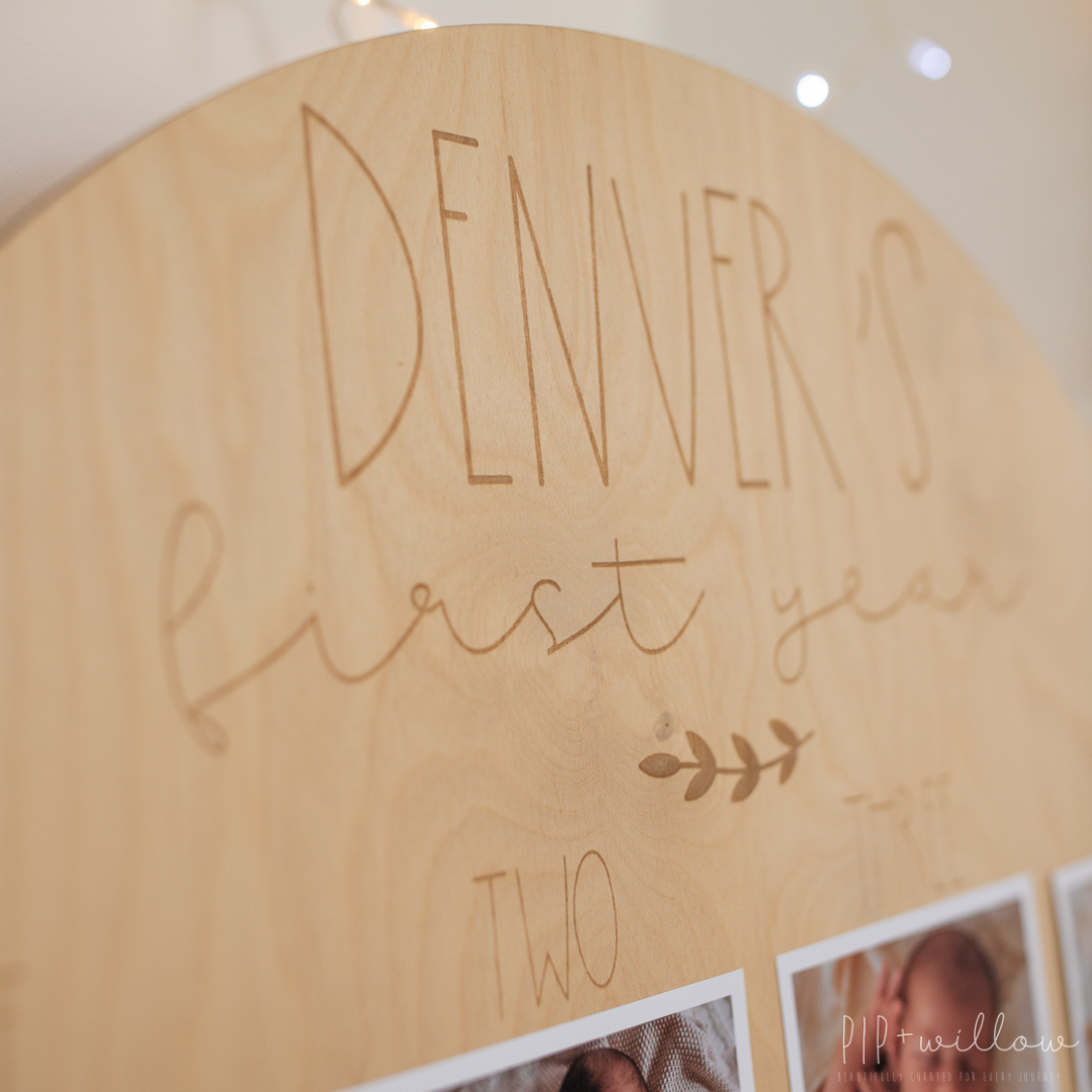 Birthday Photo Board