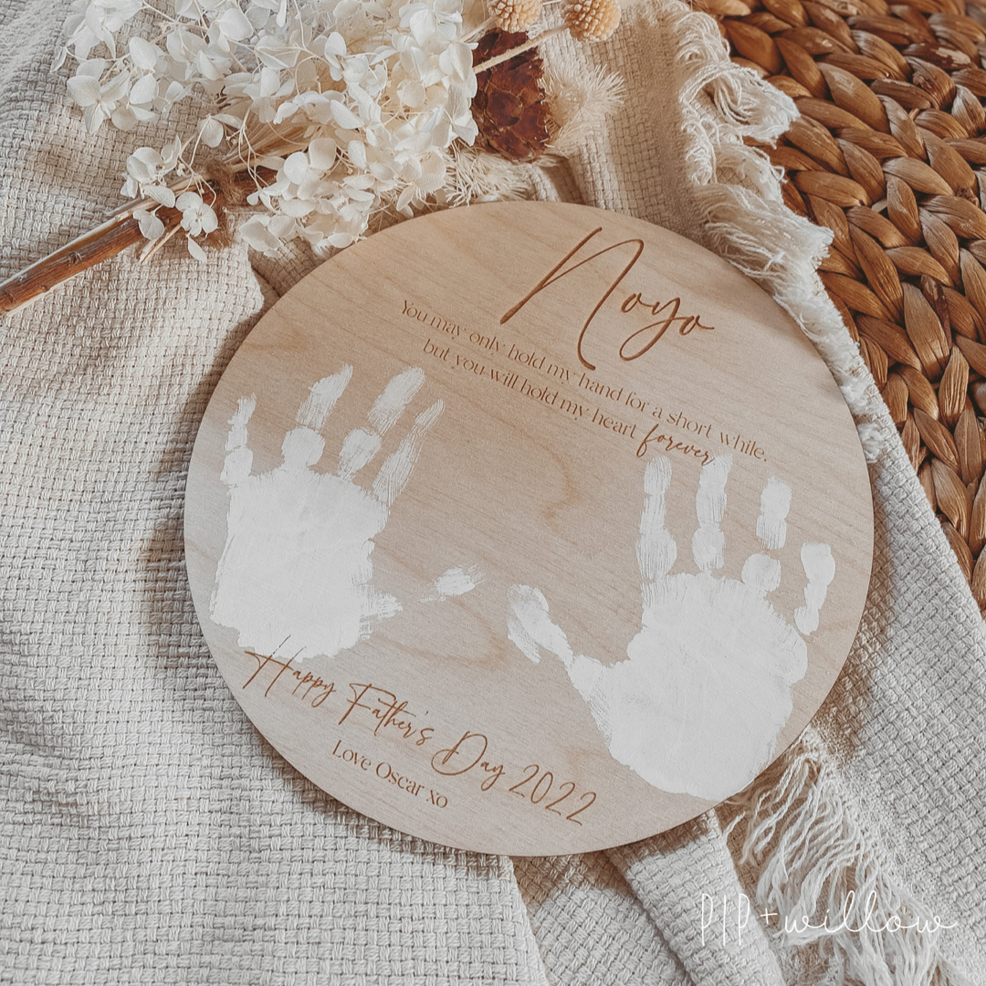 Father's Day Personalised Drawing Plaque