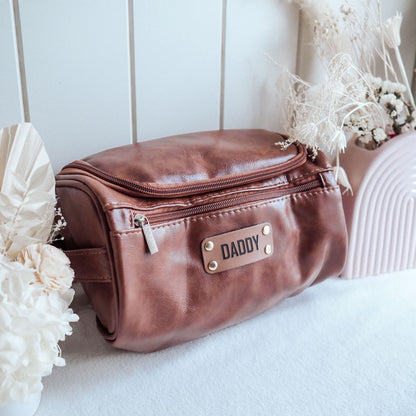 Personalised Men's Toiletry Bag