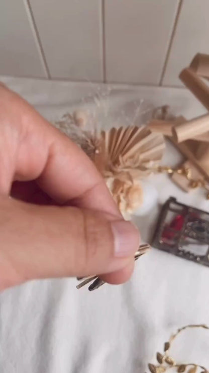 Personalised Santa's Magic Key - Enamel and Gold Edition