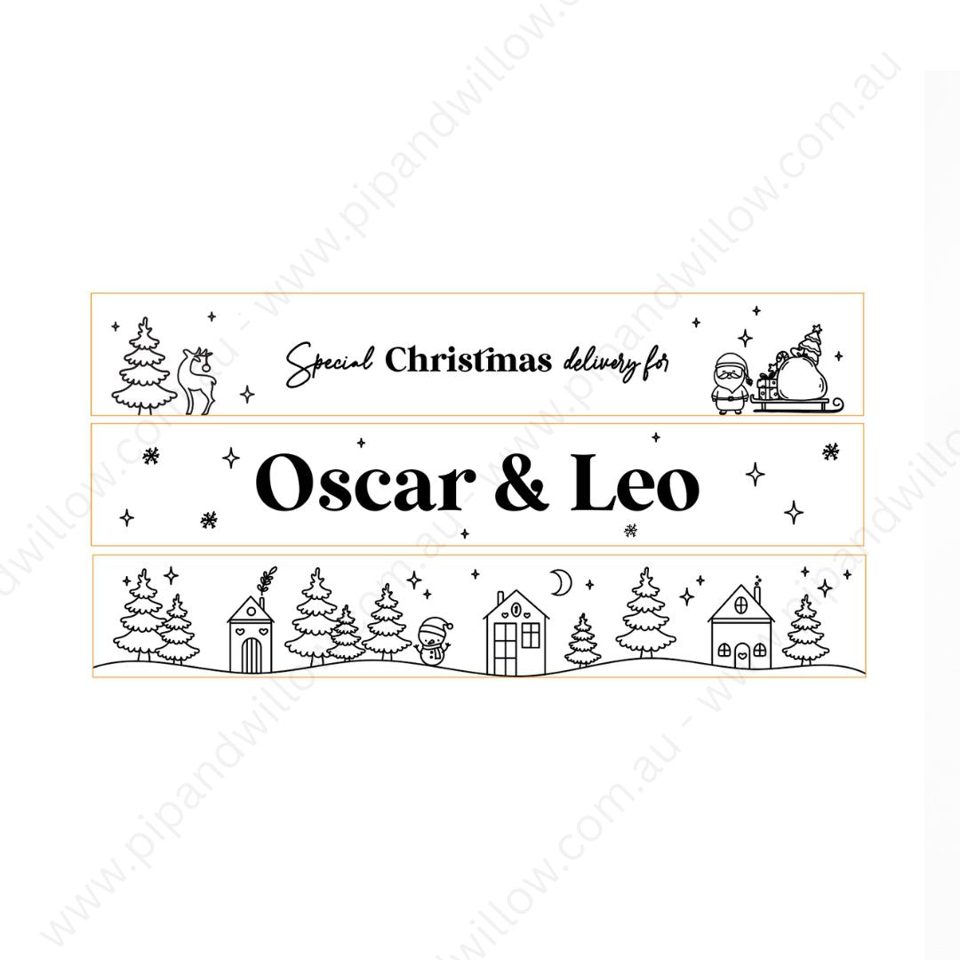 Personalised Christmas Crate - Large