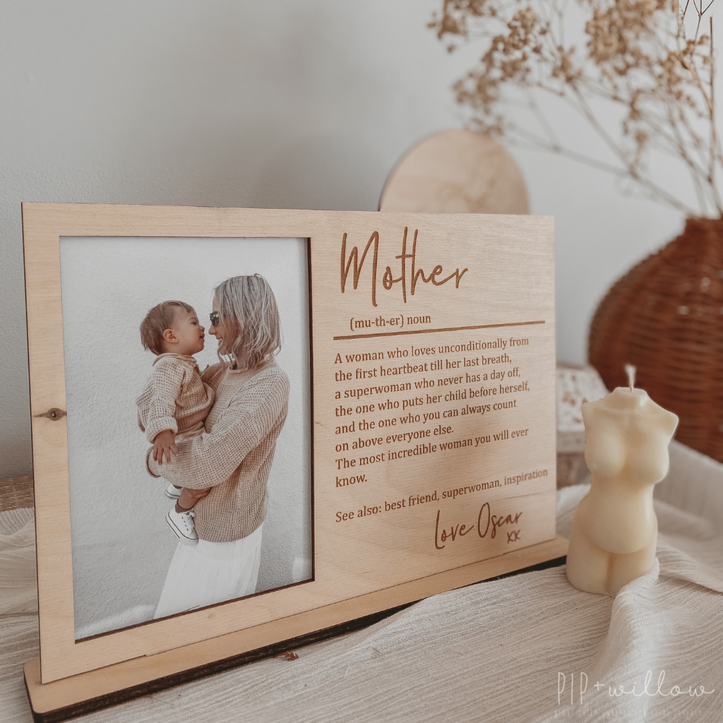 Mother/Grandmother Personalised Photo Frame