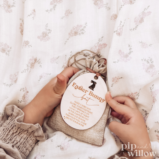 Easter Bunny Bait Bag & Tag