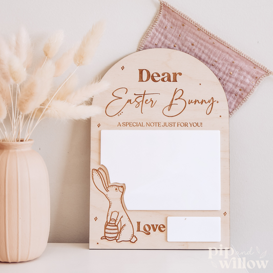 Easter Bunny Letter Board