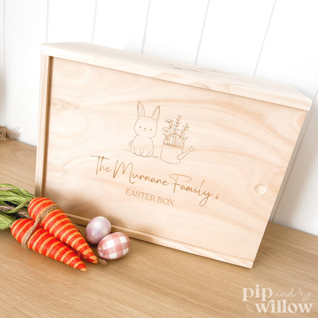 Personalised Lid for Easter Keepsake Box - LID ONLY