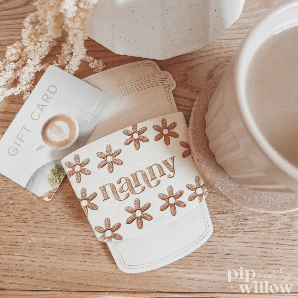 Gift Card Holder - Coffee Cup