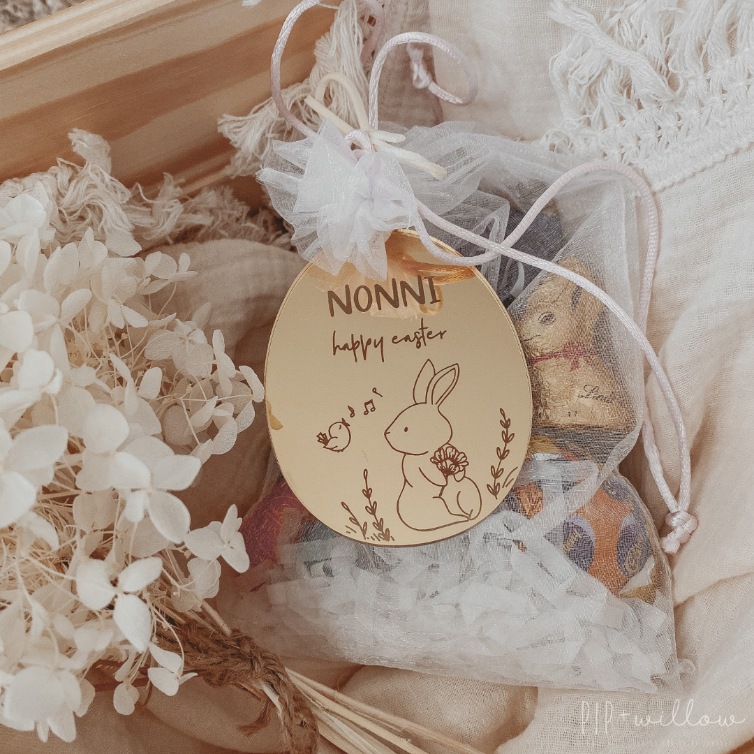 Personalised Easter Egg Gift Tag