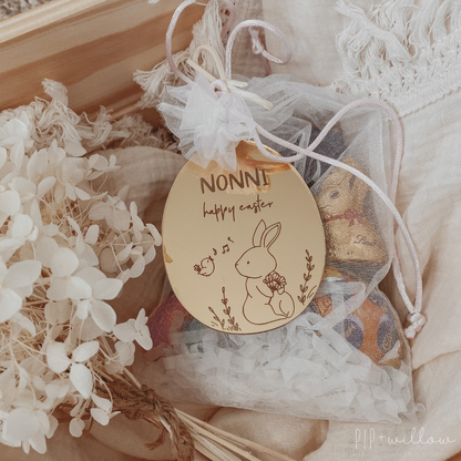 Personalised Easter Egg Gift Tag