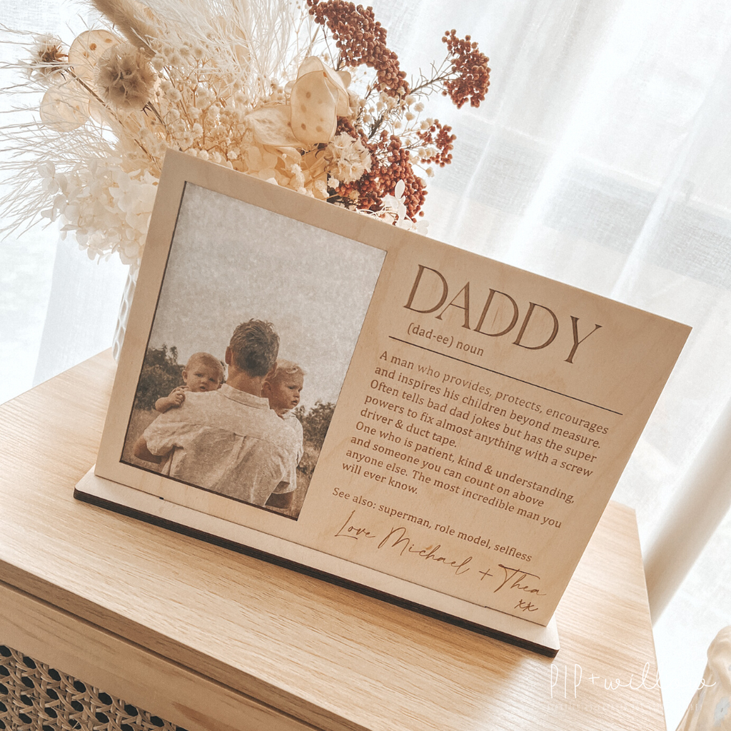 Father/Grandfather Personalised Photo Frame