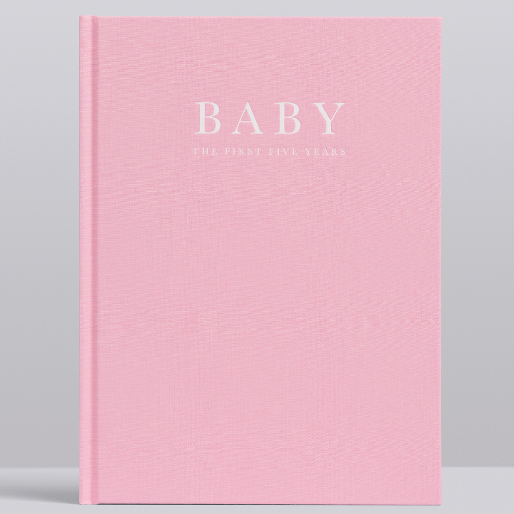 Baby 'The First Five Years' - Baby Journal [Pink]